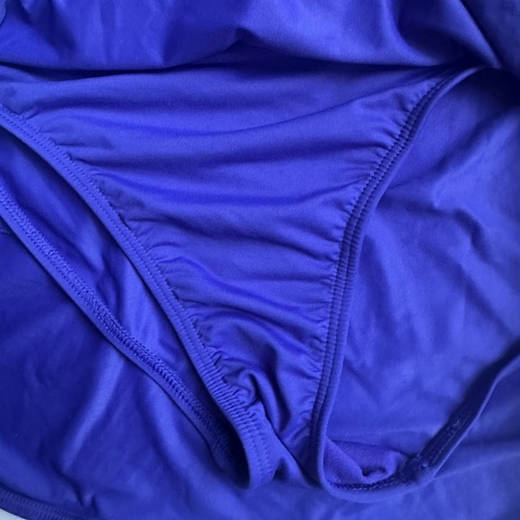 Athleta Blue Swim Set Sleeveless Tank and Shorts - Picture 6 of 13